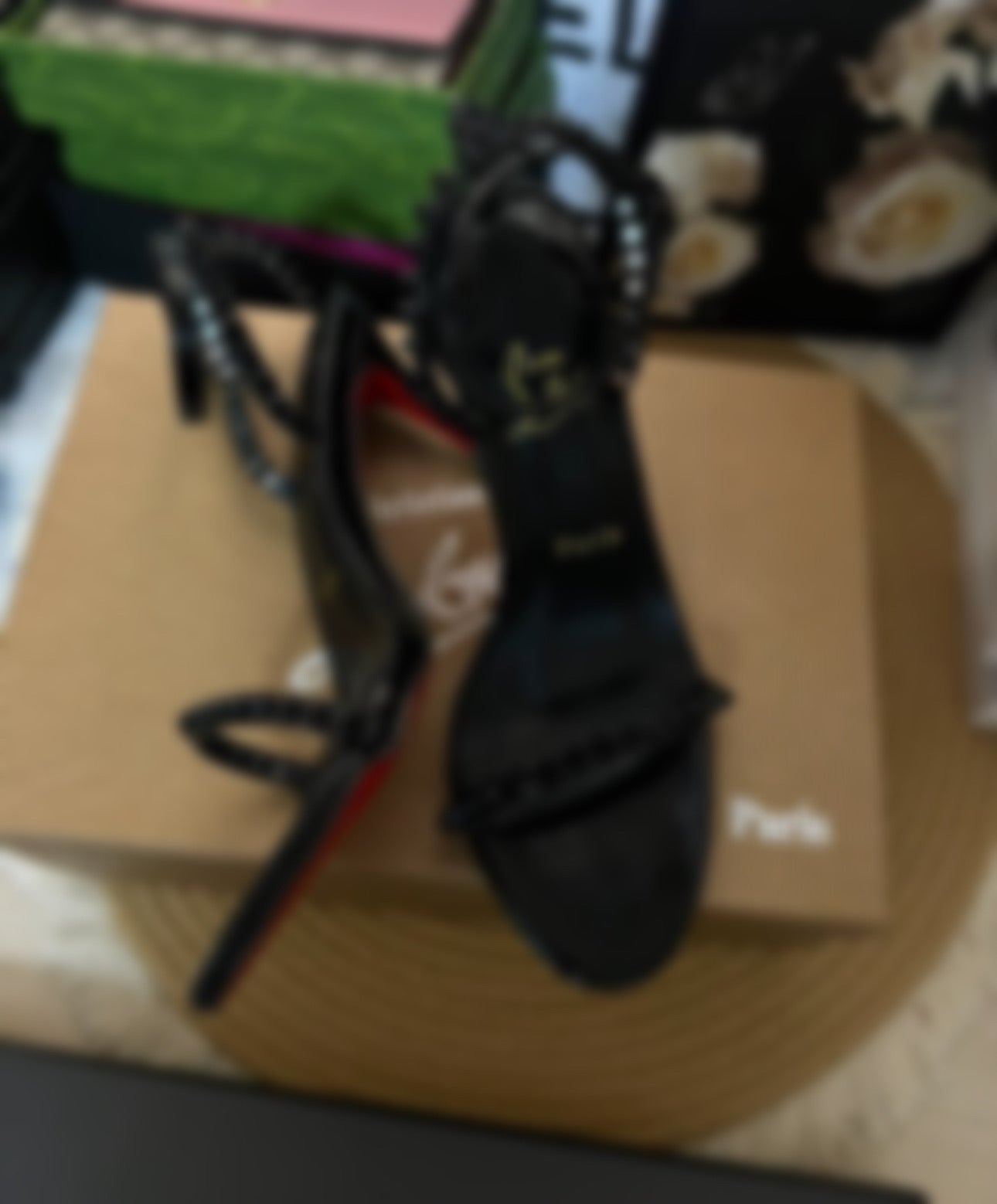 C******** L******** black heels