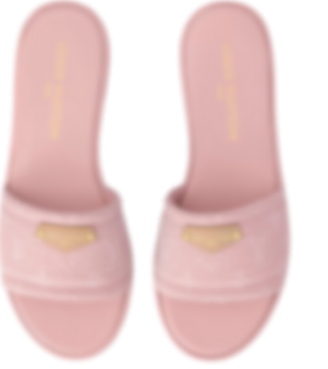 PINK LV SANDALS